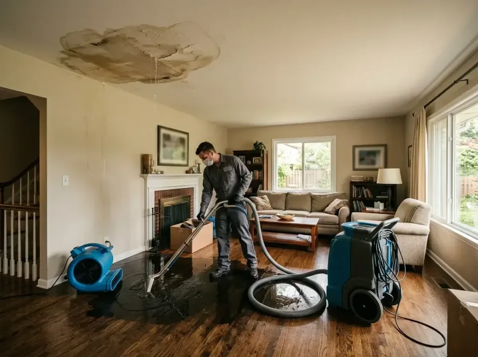 attic-pipe-burst-ceiling-drip-008 — frequently asked questions, Water Damage Restoration & Carpet Care in Orange City, IA